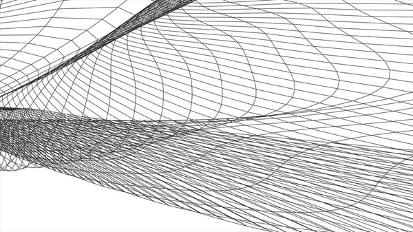 Grid net Polygonal wireframe abstrakt ritning grafik illustration bakgrund ny kvalitet Retro vintage stil cool fin vacker 4K stock bild — Stockfoto