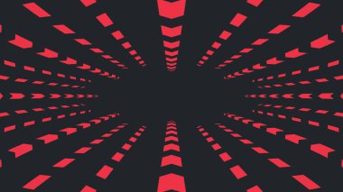 retro oyun tarzı sonsuz tünel illüstrasyon yeni vintage renkli neşeli stok görüntü