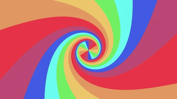 Spirálový tvar duhové barvy ilustrace pozadí nová kvalita Univerzální barevný radostný příjemný příjemný burzovní obraz — Stock fotografie