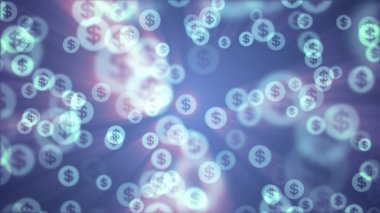 parlak dolar işareti rasgele float illüstrasyon arka plan yeni kalite finans neşeli stok görüntü