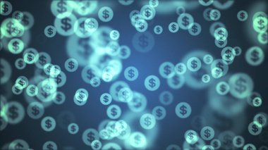 parlak dolar işareti rasgele float illüstrasyon arka plan yeni kalite finans neşeli stok görüntü