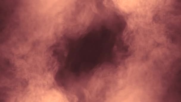 Natürlich gefärbt symmetrisch Rauch Wolke Turbulenzen abstrakt Animation Hintergrund neue Qualität bunt cool Kunst schön Urlaub 4k Stock Video-Material — Stockvideo