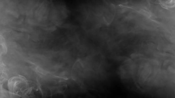 Nubes de humo turbelente natural hermoso fondo de animación abstracta nueva calidad colorido fresco arte agradable vacaciones 4k archivo de vídeo — Vídeo de stock
