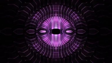 Parlak dijital dalgalar siber hareketli grafik animasyon arka plan yeni kalite techno tarzı serin güzel güzel 4k stok video görüntüleri göz darbe