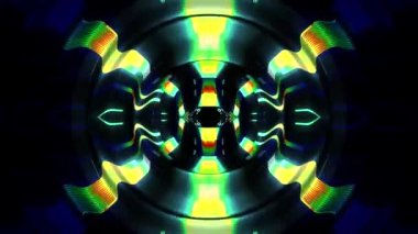 Parlak dijital dalgalar siber hareketli grafik animasyon arka plan yeni kalite techno tarzı serin güzel güzel 4k stok video görüntüleri göz darbe