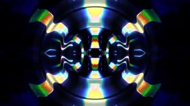 Parlak dijital dalgalar siber hareketli grafik animasyon arka plan yeni kalite techno tarzı serin güzel güzel 4k stok video görüntüleri göz darbe