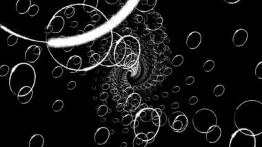 soyut retro net zincir bulut yavaş hareket uçuş gökkuşağı renk bozuk çizim hareket grafik animasyon arka plan yeni kalite vintage tarzı serin güzel güzel 4k 60p stok video görüntüleri