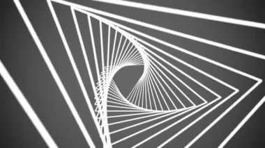 soyut retro net üçgen çizim rhytm hareket sorunsuz döngü grafik animasyon arka plan yeni kalite vintage tarzı serin güzel güzel 4k 60p stok video görüntüleri