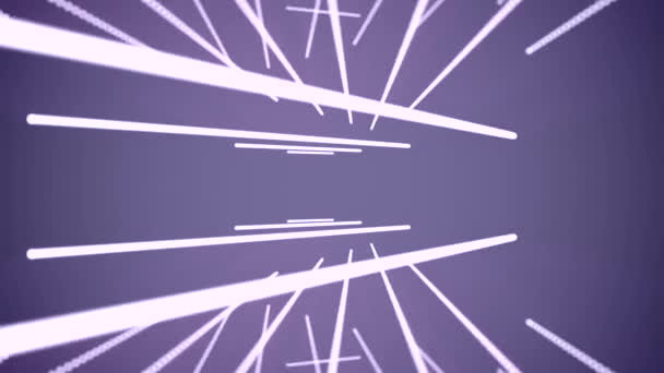 Absztrakt neonfények forgó varrat nélküli hurok mozgás grafikus animáció háttér új minőségi techno stílus színes hűvös szép gyönyörű 4k Stock video Footage — Stock videók