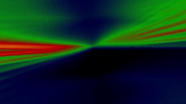 Абстрактні неонові лінії вогні, що обертаються безшовні петлі руху графіка анімація фону нової якості техно стиль барвистий крутий красивий 4k стокові відеозаписи — стокове відео
