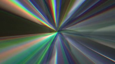 soyut arka plan parlak gökkuşağı ışıkları dönen dikişsiz döngü hareket grafik animasyon yeni kalite techno retro vintage tarzı renkli serin güzel güzel 4k 60p stok video görüntüleri