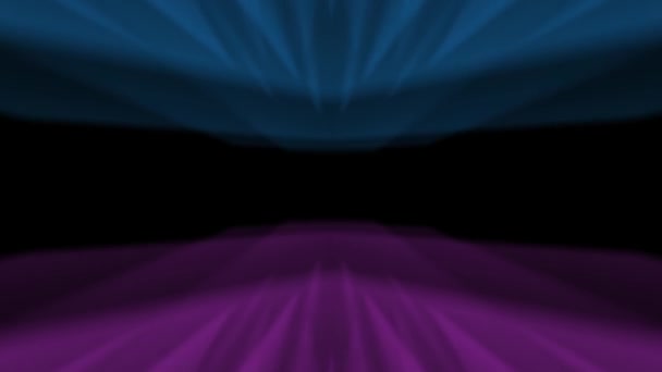 Абстрактные задние фонари вращения бесшовной петли графики движения для анимации логотипа нового качества техно стиль красочный прохладно красивый 4k 60p видео — стоковое видео