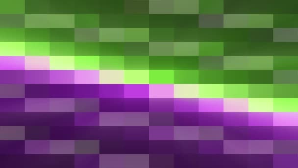 Blok van de abstracte pixel verplaatsen van naadloze loops animatie achtergrond nieuwe kwaliteit universele beweging dynamische geanimeerde retro vintage kleurrijke vrolijke dans muziek video beelden — Stockvideo