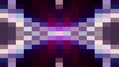 sorunsuz döngü animasyon arka plan yeni kalite evrensel hareket dinamik animasyon retro vintage renkli neşeli dans müzik video görüntüleri hareket soyut piksel blok