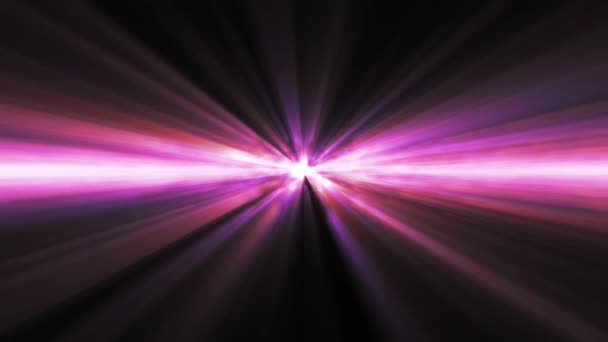 flashin et décoloration brillant centre lumières rayons mouvement graphiques animation nouvelle qualité techno coloré cool belle 4k 60p stock vidéo 