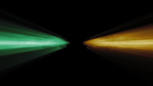 brillant couleur éclatante lumières collision décoloration boucle mouvement graphiques pour logo animation arrière-plan nouvelle qualité techno style coloré cool belle 4k stock vidéo 