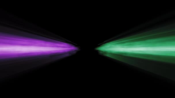 brillant couleur éclatante lumières collision décoloration boucle mouvement graphiques pour logo animation arrière-plan nouvelle qualité techno style coloré cool belle 4k stock vidéo 