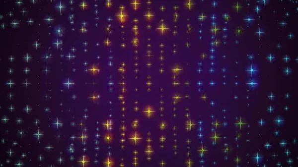 Kerst gloeiende ster sneeuwvlokken licht muur illustratie achtergrond nieuwe kwaliteit universele kleurrijke vreugdevolle vakantie muziek afbeelding — Stockfoto