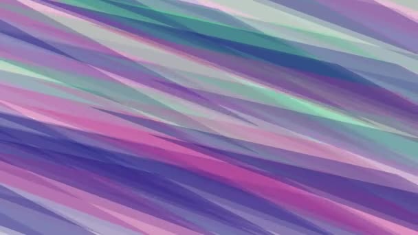 Astratto colorato lento linee rotanti sfondo di nuova qualità movimento universale dinamico animato colorato musica gioiosa 4k stock video — Video Stock