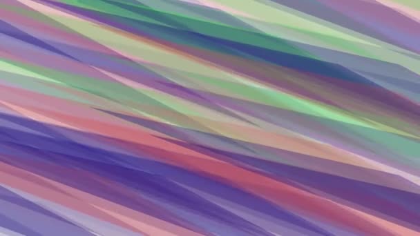 Abstrakte bunte langsam rotierende Linien Hintergrund neue Qualität universelle Bewegung dynamisch animierte bunte fröhliche Musik 4k Stock Videomaterial — Stockvideo