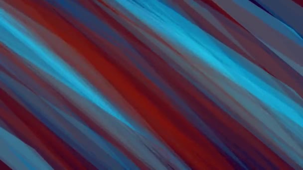 Абстрактний барвистий повільний обертається лінії фон Нова якість універсальний рух динамічний анімований барвистий радісна музика 4k стокове відео кадри — стокове відео