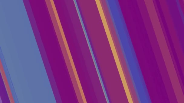 Abstrakte bunte langsam rotierende Formlinien Hintergrund neue Qualität universelle Bewegung dynamisch animierte bunte fröhliche Musik 4k Stock Videomaterial — Stockvideo