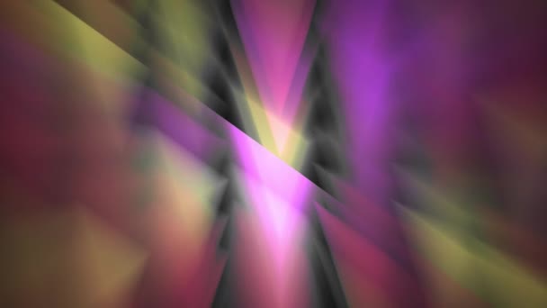 Abstrakt bakgrund glänsande Rainbow Lights roterande sömlös loop Motion Graphics animation ny kvalitet Techno Retro vintage stil färgglada coola fina vackra 4K 60p Stock videomaterial — Stockvideo