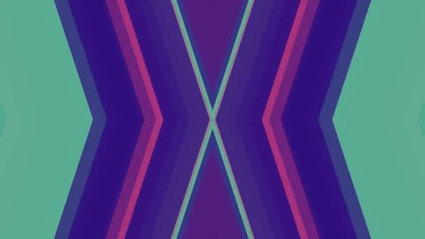 décoratif coloré mouvement forme motif animation fond Nouvelle qualité rétro vintage forme de vacances coloré mouvement universel dynamique animé joyeux stock 4k vidéo 