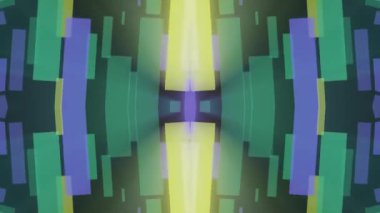 soyut arkaplan parlak gökkuşağı ışıkları dikdörtgen hareketli grafikler animasyon yeni kalite tekno antika eski tarz renkli güzel güzel 4K 60p stok video görüntüleri