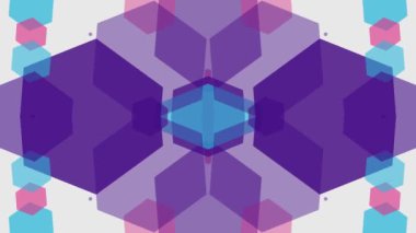 Süslü renkli hareketli şekil animasyonu arka plan Kaliteli eski moda tatil şekli renkli evrensel hareket dinamik hareketli neşeli animasyon 4k video görüntüleri