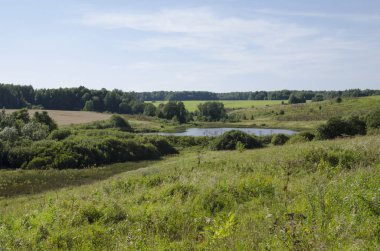 manzara, gökyüzü, alan, Doğa, ot, çayır, yeşil, yaz, orman, mavi, ağaç, kırsal, bulutlar, su, panorama, bulut, kırsal, hill, görünümü, ağaçlar, ülke, ufuk