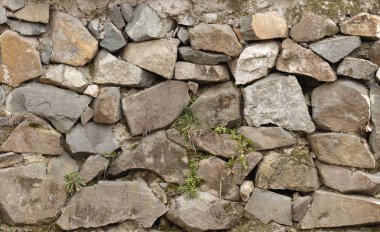 Taş duvar dokusu.