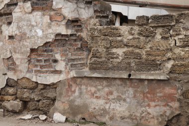 alçı ile duvar. Doku