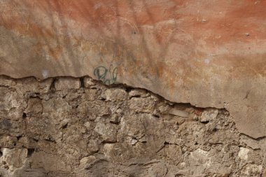 alçı ile duvar. Doku