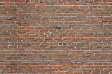 Kırmızı tuğla. Doku duvar.