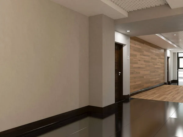 kamu iç 3D render