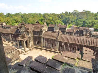 Kamboçya Angkor Wat en büyük dini anıt 