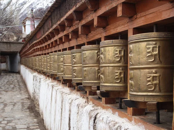 Dua için Kutsal Tibet Budist İplik — Stok fotoğraf