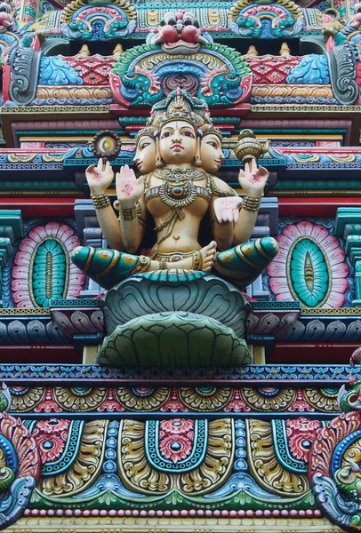 Il colorato tempio indù a Bangkok, Thailandia — Foto Stock