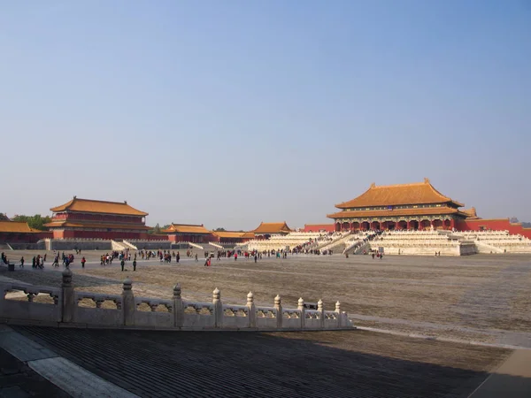 紫禁城の建物。中国、北京市。24日オクトブ — ストック写真