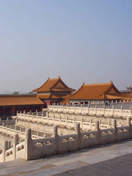 Le bâtiment de la Cité interdite. Beijing City, Chine. 24 octobre — Photo