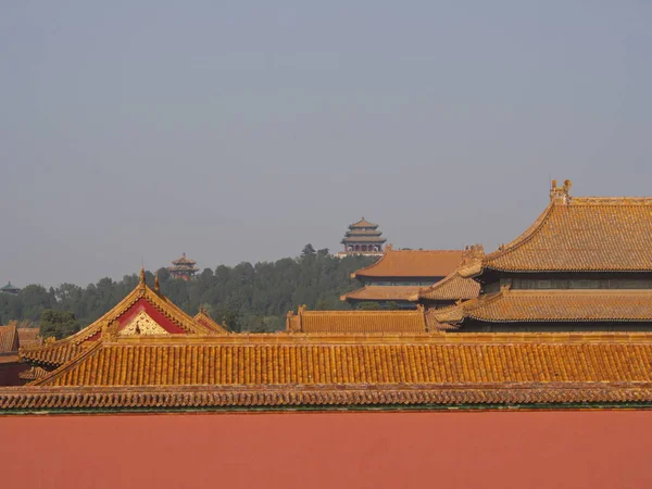 Yasak Şehir'deki bina. Pekin Şehri, Çin. 24. Octob