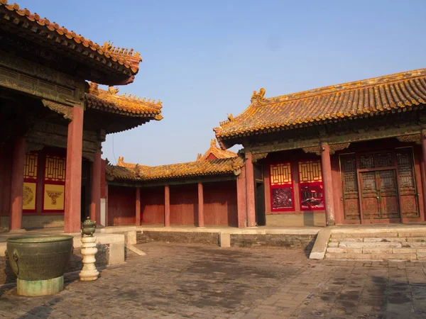 The Building in forbidden City. Beijing City, China.  24th Octob — Stock Photo, Image