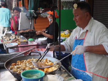 Beyaz Sünger Kek Yapımı, Pa Tong Go , B Yağlı Pasta