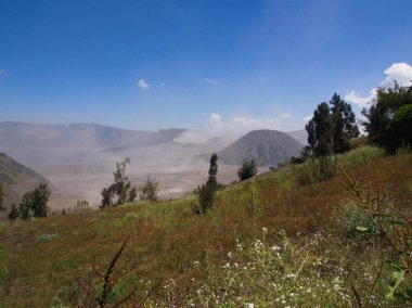 Mount Bromo yanardağı, Bromo Dağı'nın Amazing görünümü bulunan 