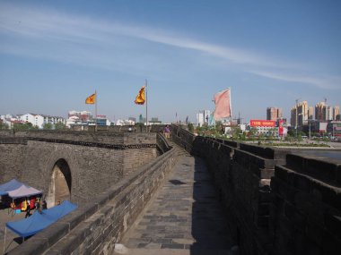 Jingzhou City City, Çin 2015, 14 Nisan.