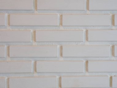 Beyaz tuğla duvar arkaplanı