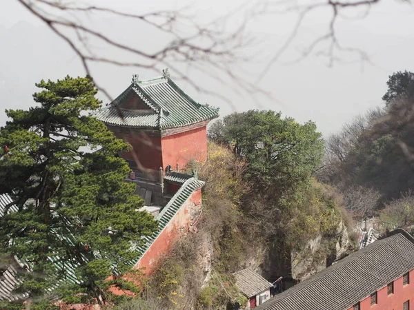 武漢寺と武漢山。中国道教の起源 — ストック写真