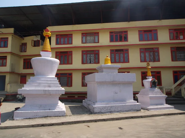 Do Drul Chorten é uma estupa budista em Gangtok em Sikkim, Índia — Fotografia de Stock