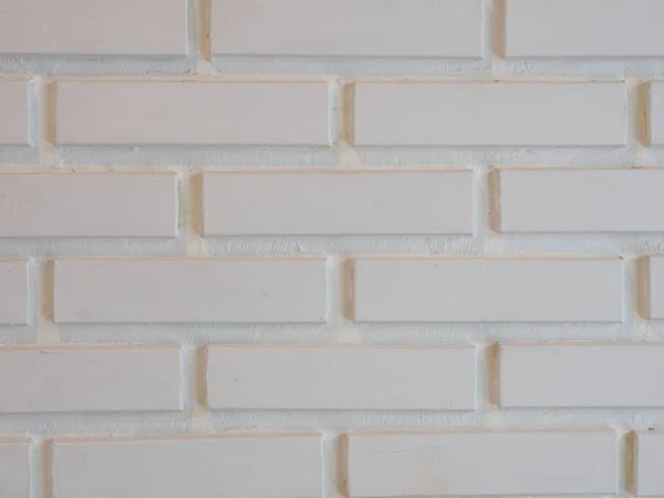 Biała cegła tło ściany — Zdjęcie stockowe